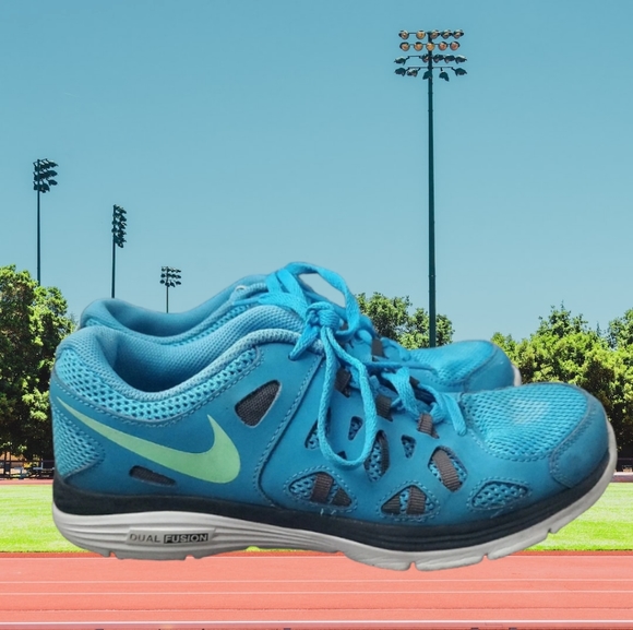 Nike Shoes - Nike Dual Fusion Run 2 Women’s Trainers Blue Size UK 5.5 EU 39.5